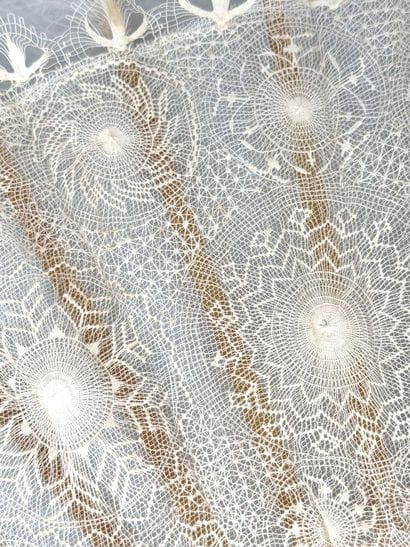 Tenerife lace, Europe, circa 1890
Large fan...