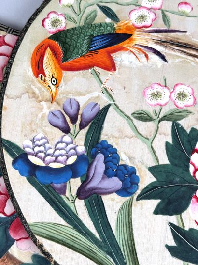 Hand Screens, China, 19th century 
Two hand...