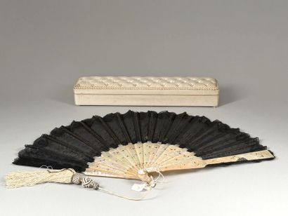 Black and white, Europe, circa 1880 
Folded...