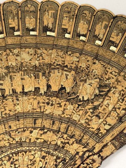 Garden Gathering, China, 19th century 
A...
