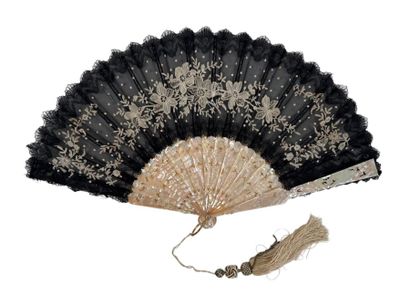 Black and white, Europe, circa 1880 
Folded...