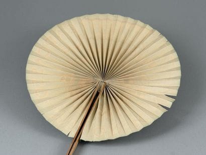 Five promotional fans, France, circa 1920
Paper...