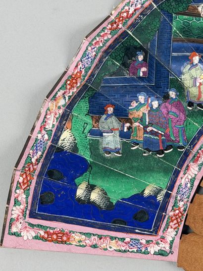 Forty Figures, China, 19th century 
Folded...
