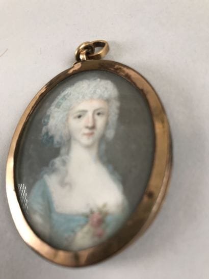 French School, c. 1785 
Portrait of a young...