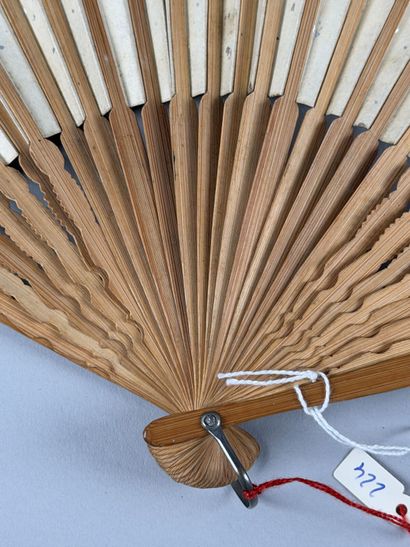 Six promotional fans, France, circa 1920–1940
Folded...