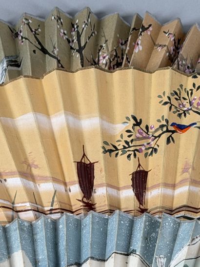 Six promotional fans, France, circa 1920–1940
Folded...