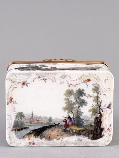 Germany, Meissen, 18th century
Rectangular...