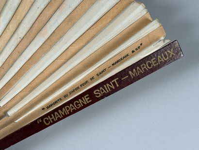 Six promotional fans, France, circa 1920–1940
Folded...