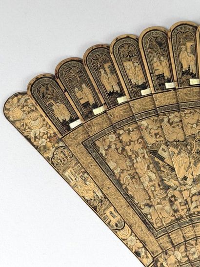 Garden Gathering, China, 19th century 
A...