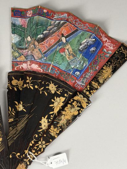 Colored Bamboo, China, 19th century 
A beautiful...