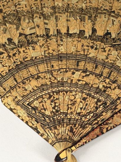Garden Gathering, China, 19th century 
A...