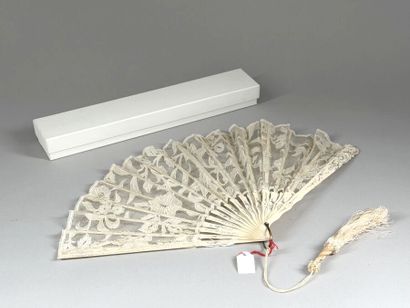 Edelweiss, Europe, circa 1920
Folded fan;...
