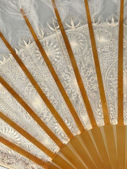 Tenerife lace, Europe, circa 1890
Large fan...