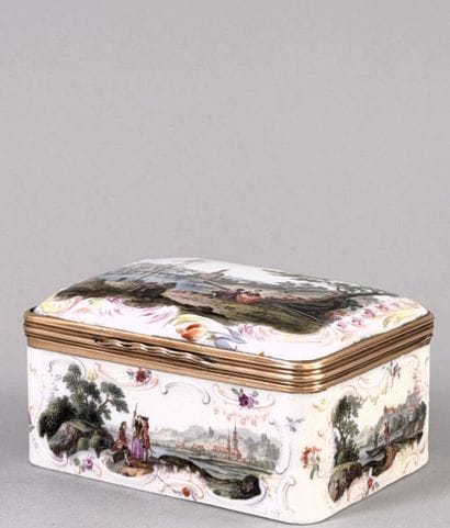 Germany, Meissen, 18th century
Rectangular...