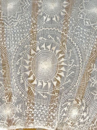 Tenerife lace, Europe, circa 1890
Large fan...