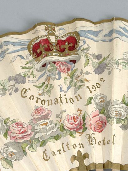 The Coronation of Edward VII, France, 1902
Folded...