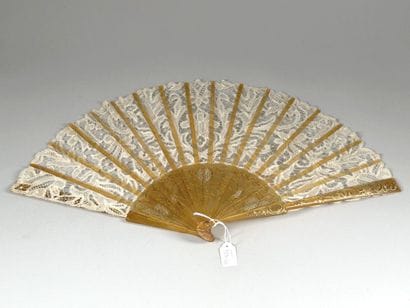 Luxeuil lace, Europe, circa 1890–1900
Folded...