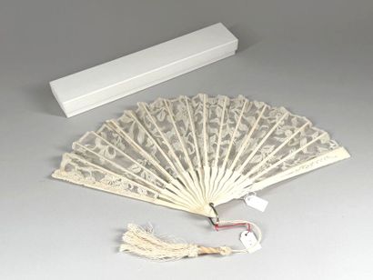 Edelweiss, Europe, circa 1920
Folded fan;...