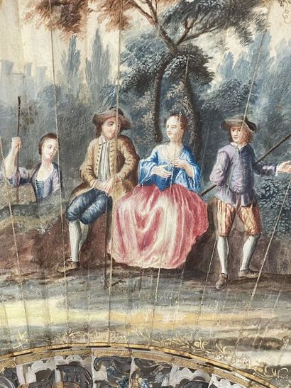The Shepherdess and the Two Suitors, Europe,...
