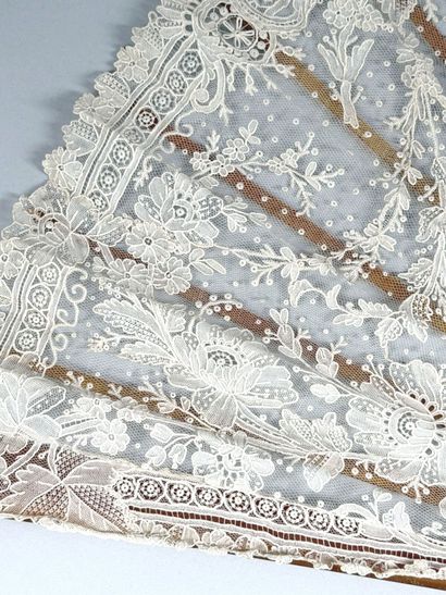 Lace Roses, France, circa 1890 
A beautiful,...