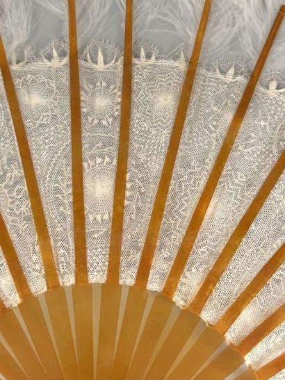 Tenerife lace, Europe, circa 1890
Large fan...
