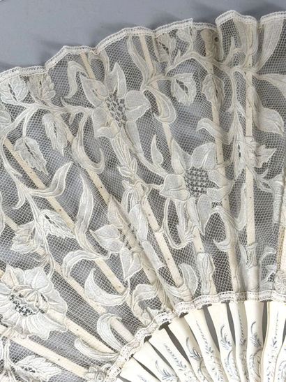 Edelweiss, Europe, circa 1920
Folded fan;...