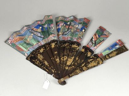 Colored Bamboo, China, 19th century 
A beautiful...