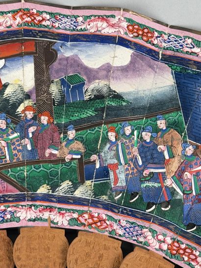 Forty Figures, China, 19th century 
Folded...