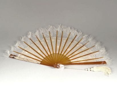 Tenerife lace, Europe, circa 1890
Large fan...