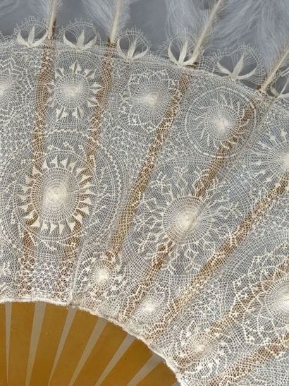 Tenerife lace, Europe, circa 1890
Large fan...