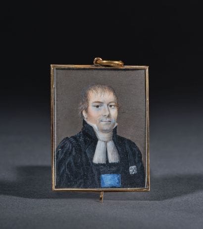French School, c. 1800 
Portrait of a magistrate,...