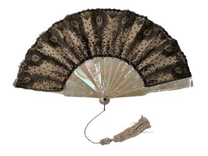 Peacock feathers, Europe, circa 1900–1920...