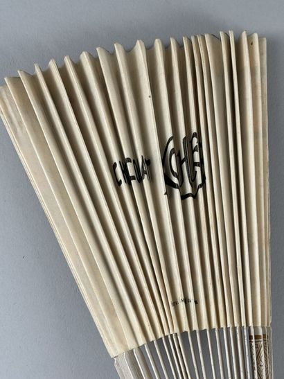 Five promotional fans, Europe, early 20th...