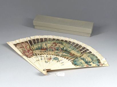 Shades of pink and blue, Europe, circa 1700...