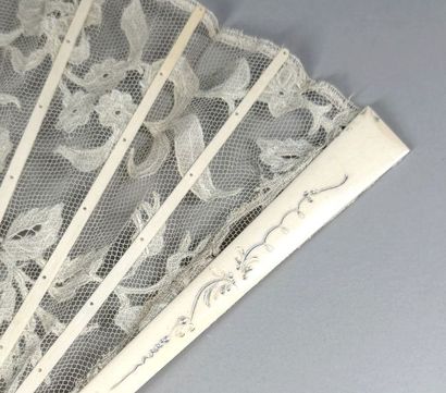 Edelweiss, Europe, circa 1920
Folded fan;...