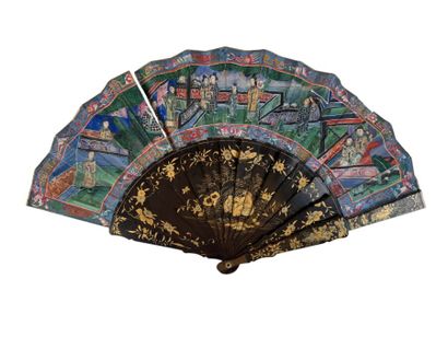 Colored Bamboo, China, 19th century 
A beautiful...