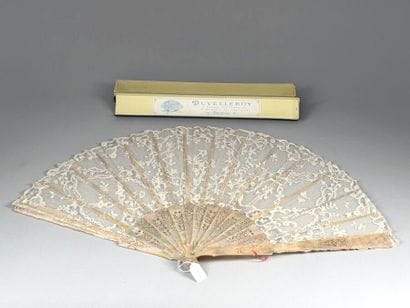 Lace interlacing, Europe, circa 1880–1890
Folded...