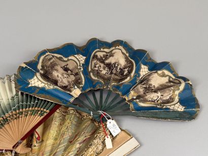 Six advertising fans, France, circa 1920
Paper...