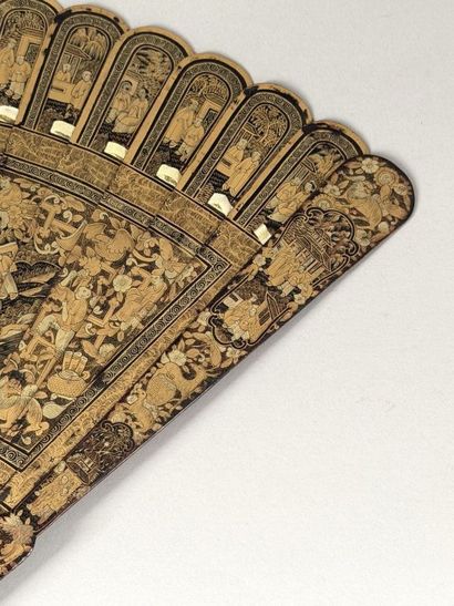 Garden Gathering, China, 19th century 
A...