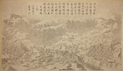 Deux gravures de la série des Gravures de...