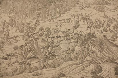 Deux gravures de la série des Gravures de...