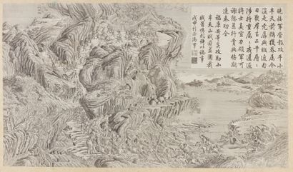 Deux gravures de la série des Gravures de...