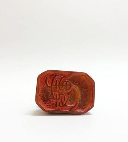 JAPON - Époque MEIJI (1868-1912).
Deux netsuke...