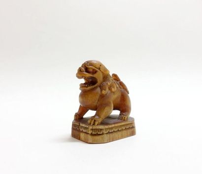 JAPON - Époque MEIJI (1868-1912).
Deux netsuke...
