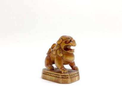 JAPON - Époque MEIJI (1868-1912).
Deux netsuke...