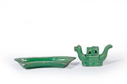 CHINE - Époque KANGXI (1662-1722).
Coupelle...
