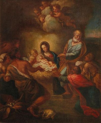 École Italienne vers 1700, suiveur de Pierre...