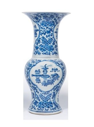 CHINE - Époque KANGXI (1662-1722).
Vase de...
