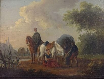 Attribué à Michel HAMON-DUPLESSIS (né à Versailles,...