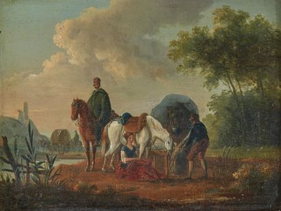 Attribué à Michel HAMON-DUPLESSIS (né à Versailles,...